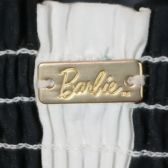 Show Me Your Mumu Dolled Up Mini Dress in Strip Black and White Mini